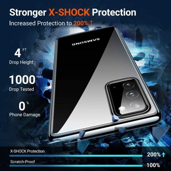 NIB- Galaxy Note 20 TORRAS Crystal Clear - Picture 3 of 10